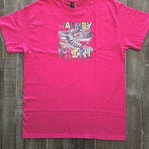 NWOT-Pink Short Sleeve Tee